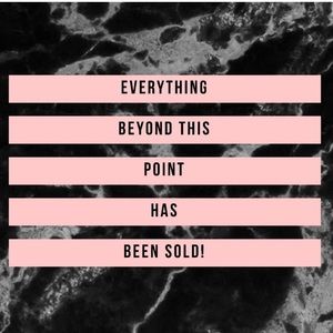 Thank you for all of your purchases! Xoxo